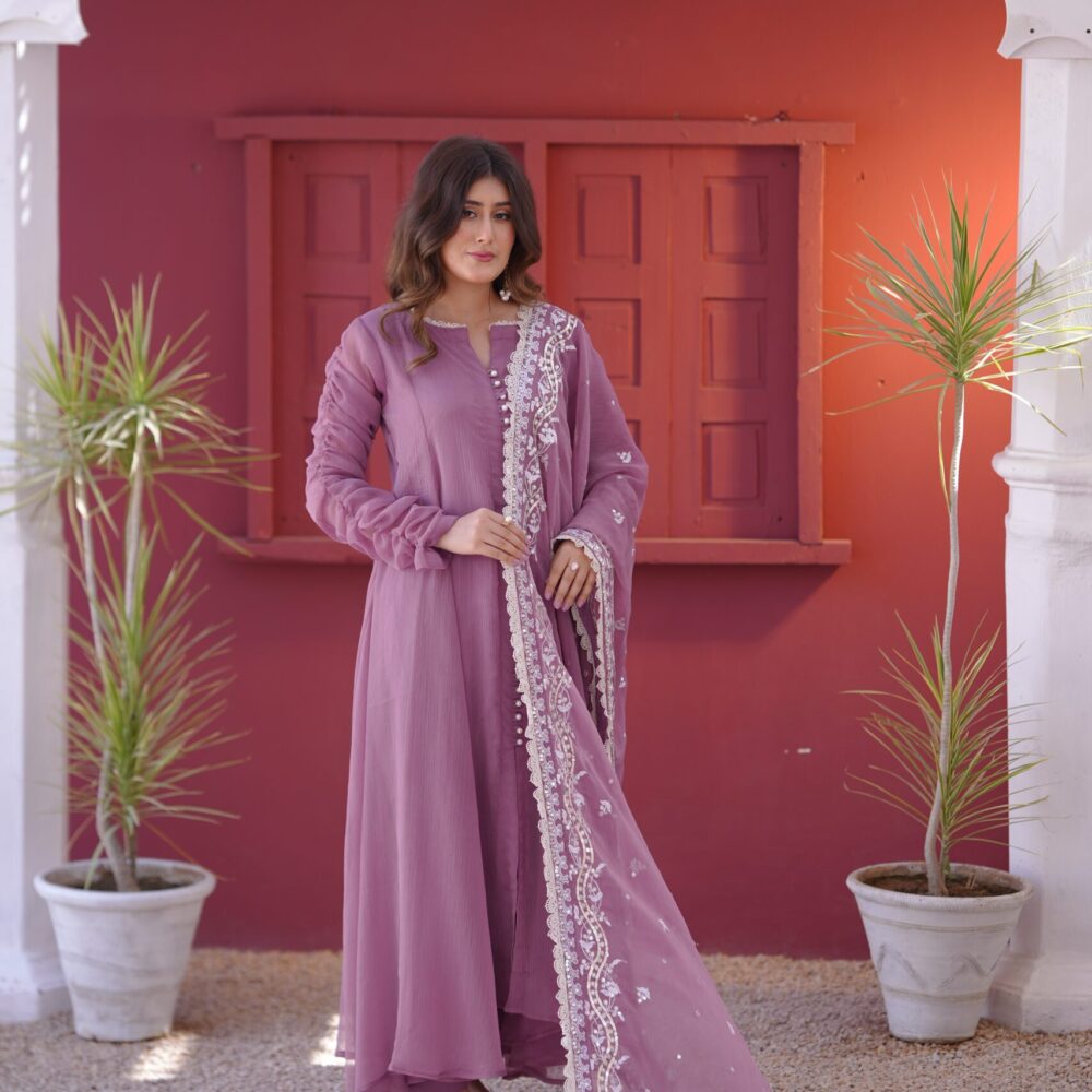 mirror embroidered 3 pcs