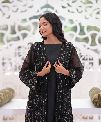 Stylish Court Style Black Dress for Special�Occasions