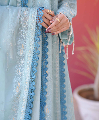 Fancy Angrakha Dress with Elegant Lace�Detailings